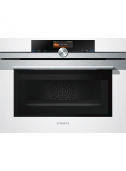 Компактный духовой шкаф siemens cm636gbw1