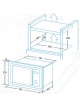 Microondas Integrable EDESA EMW2020IGX
