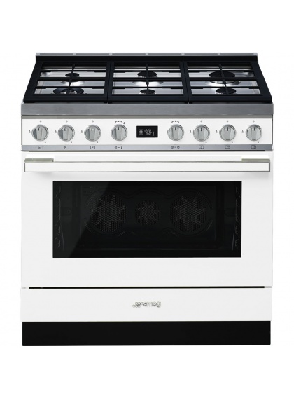 Cocina Gas y Elctrica SMEG CPF9GPWH