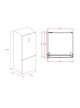 Combi TEKA RBF 78725 Cristal Blanco 192x70cm D