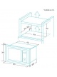 Microondas Integrable EDESA EMW2020IGX