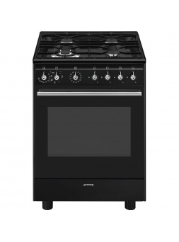 Cocina Gas SMEG CX61GMBL